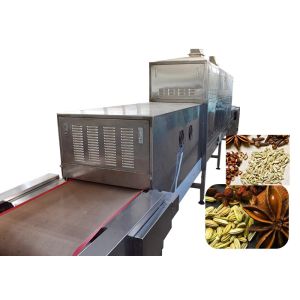 Cheap CE Industrial Microwave Sterilization Spice Dryer Machine With Bigger Capacity for sale