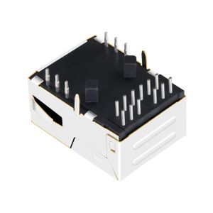 Cheap 1840783-1 Low Profile RJ45 Jack 100BASE-T Tab Up Without Led for sale