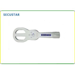 Grey Hand Held Metal Detector Super Scanner With Sound And Vibration Alarm Function