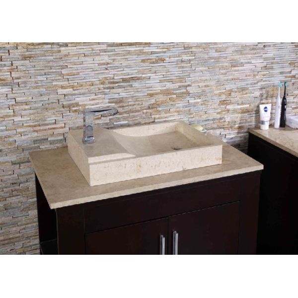 Quality Prefab Classic Custom Bathroom Vanity Tops Contemporary Rectangular Basins wholesale