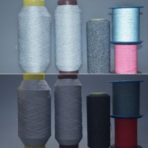 0.3MM Natural Gray Color High Light Reflective Strip Reflective Thread