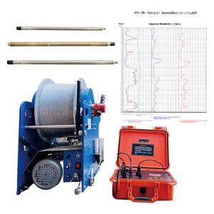 Automated Electric Borehole Logging System With Stainless Steel Cable