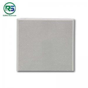 China Suspended White Clip In Metal Ceiling False Ceiling Tiles Hospital Decoration 600x600mm on sale