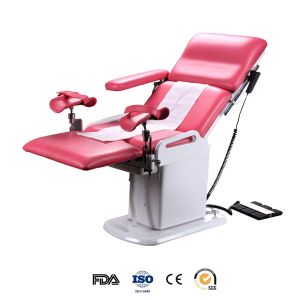 Electrical Obstetric Delivery Table / Gynecological Examination Table With Foot