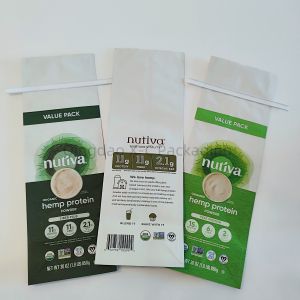 Customized Compostable Biodegradable Food Grade Block Bottom Cafe Coffee