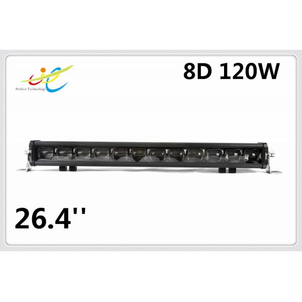 8D 12V 24V E-mark approved New bumper LED light bar, 120W 26.4inch super power truck tractor led bar