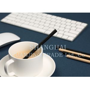 Recyclable Natural Kraft Paper Straws Food Safe Harmless For Daily Life