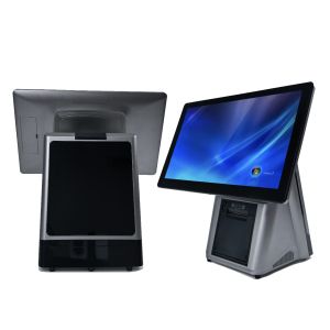 Cheap 15.6 Inch All In One Touchscreen POS Monitor With 80mm Printer HD VGA USB RJ45 Interfaces for sale