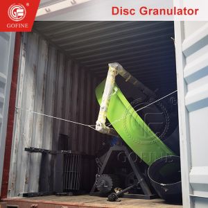 1-2t/h Wet Granulator Disc Granulator Machine for Fertilizer Production Line