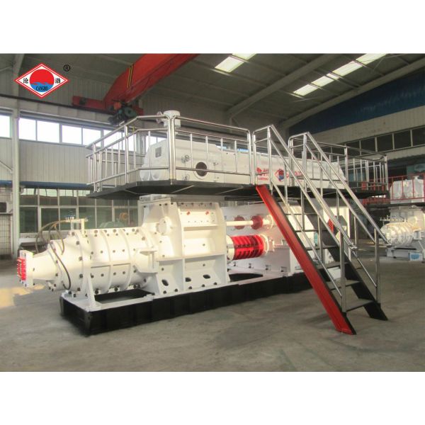 Quality 32000Pieces/H Two Stage Vacuum 550mm Clay Bricks Machine wholesale