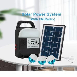 Waterproof Wall Bracket Solar Light Lighting System IP65 DC 49.5cm*40.5cm*46cm