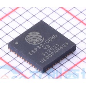 ESP32-D0WD IC CHIP 32Mbits SPI Flash 40MHz Crystal Oscillator Onboard / U.FL /