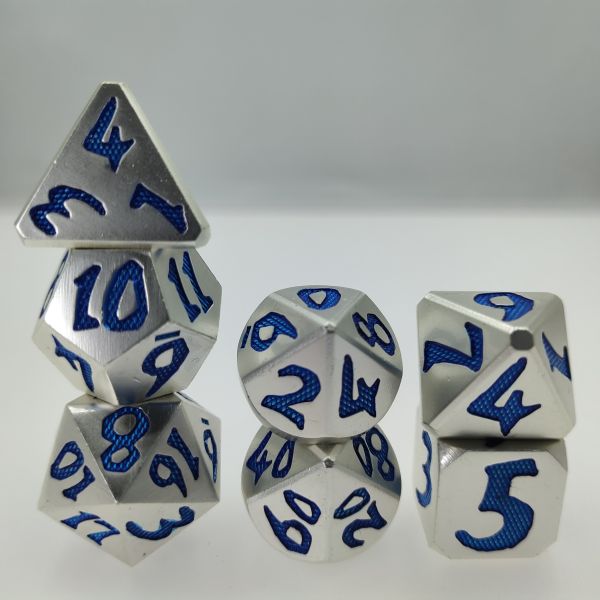 Quality Tiny Dice Set For Dungeon And Dragon Metal Gaming Dice Manual Polyhedral wholesale