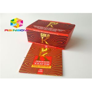 Embossed Printing Paper Box Packaging Small Commodity Product With Window