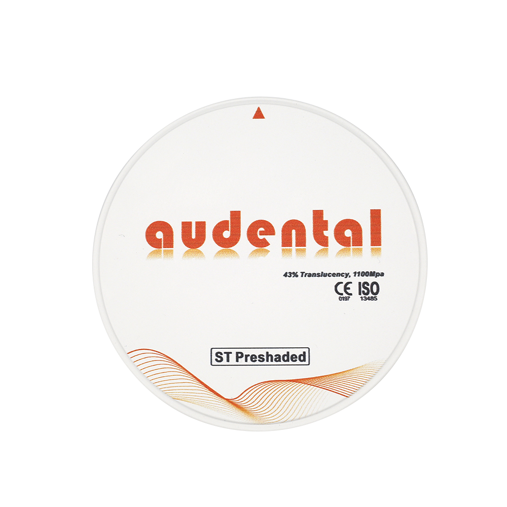 1100 MPa Strength Super Translucent Zirconia Block for Dental Prosthesis