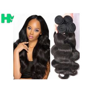 China Smooth 8’’- 30’’ Remy Natural Human Hair Extensions , Brazillian Body Wave on sale