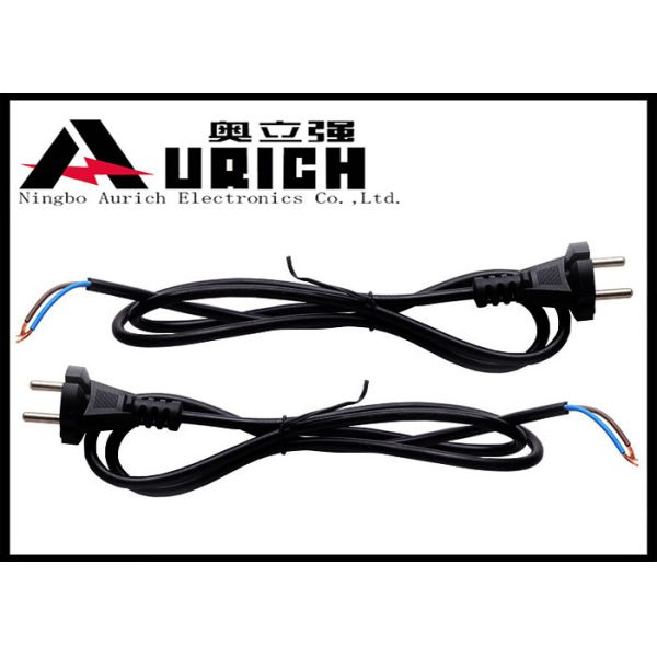 Quality CCC 2 Conductor Power Cable For Home Appliances , China Two Prong Power Cord wholesale