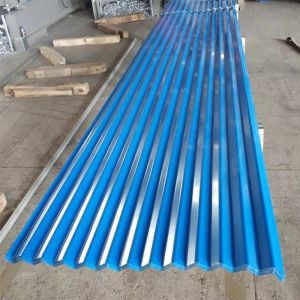 Customized PPGI Corrugated Roofing Sheet Z30 - Z40 PPGI Colour Coated Sheet