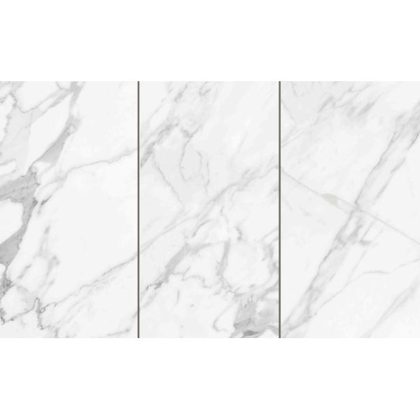 Quality Indoor 600 X 300 Porcelain Tiles , Landscape White Color Marble Tiles Slabs wholesale