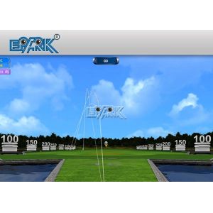 Indoor Sport Golf Simulator Interactive Projection Screen Smart Golf By