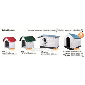 New Style Outdoor Breathless Removable Dog House Plastic Three Sizes Plastic Dog
