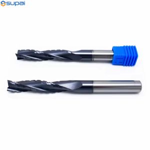 Solid Carbide 2/4 CNC Flute End Mill For Precision Cutting Edge