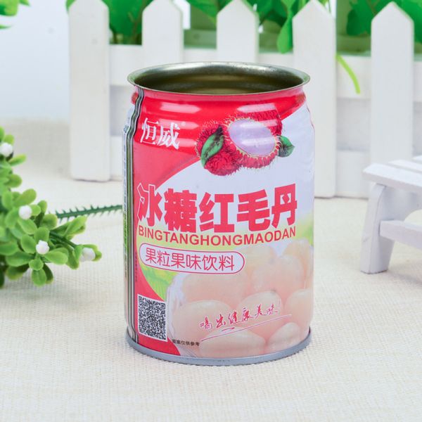 248ml Aluminum Beer Cans Fruit With Easy Open Lids