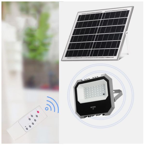1500W Road LED Solar Flood Lights With Motion Sensor Aluminum