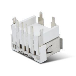 AM 4P Right Angle USB A Female Connector With Data + Charging Function