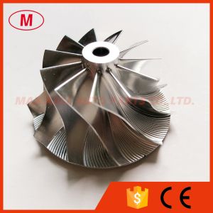 TD04 36.80/49.00mm 11+0 blades high performance turbocharger milling/aluminum