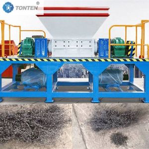High Capacity Durable Build Double Shaft Shredder For Wood Processing Industry