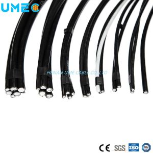 All Size PVC/XLPE/PE Insulated AAC/ACSR/AAAC Conductor Duplex Service Drop Cable