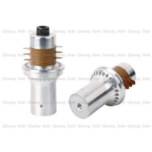 China 15Khz Ultrasonic Ultrasonic Piezoelectric Transducer Trumpet Type For Welding Equipment on sale