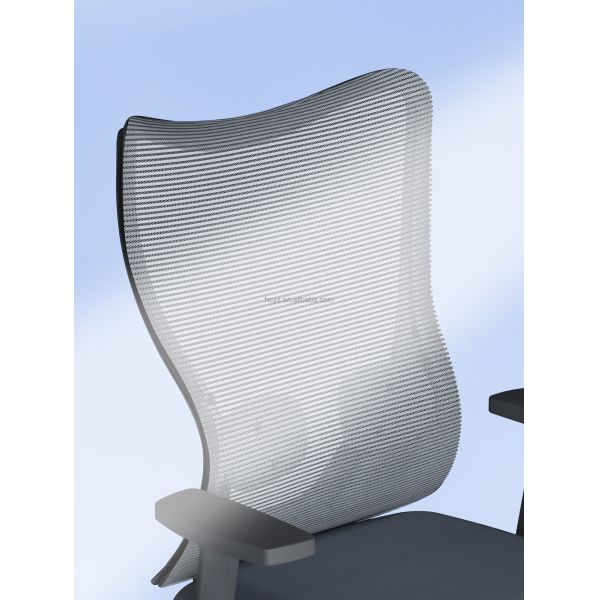 Office Furniture Luxury Lumbar Back Support Ergonomic Executive Swivel Computer Desk Mid-back Chairs