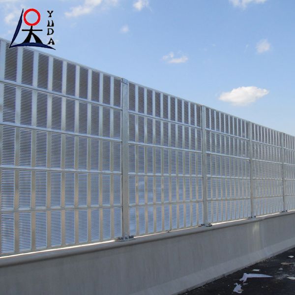 Highway Noise Barrier Wall Panel Outdoor Noise Reduction Barrier Wall