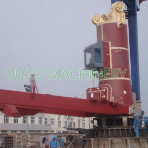 20m Customized 25t Knuckle Boom Pedestal Marine Cranes