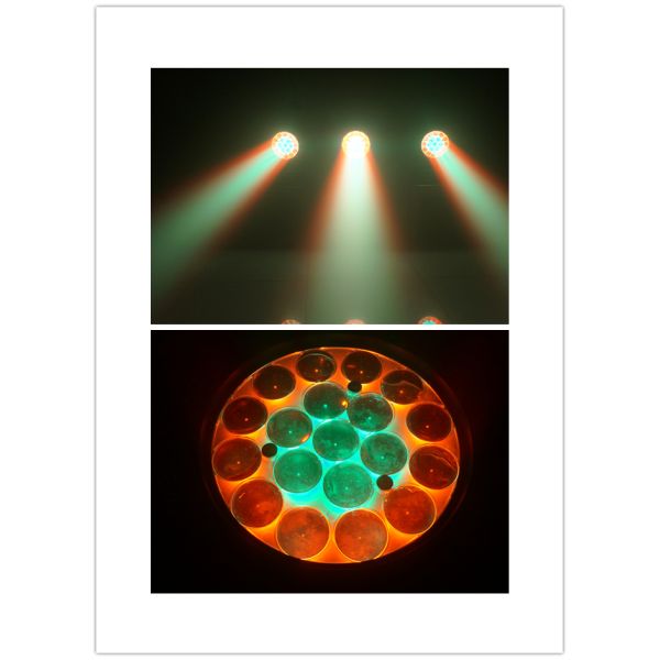 Robe 19pcs*15w Red Green Blue White 4in1 Led Moving Head Wash Mac Aura Led Wash Zoom Moving Head