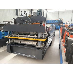 Cheap Three Layers Triple Layer Roof Panel Roofing Roll Forming Machine for Tile Making for sale