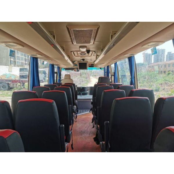 2015 Year 30 Seats ZK6752D1 Used Yutong Bus With Front Engine Used Coach Bus For Tourism