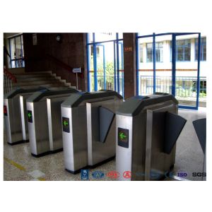 Cheap Facial Reader Access Control Flap Barrier Gate Stainless Steel For Entrance for sale