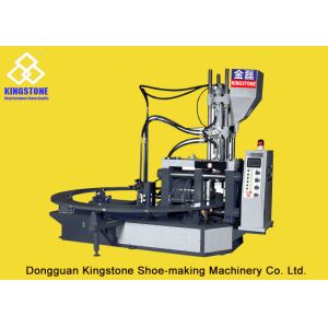 Vertical Screw PVC Foam Injection Molding Machine , Plastic Chappal Making