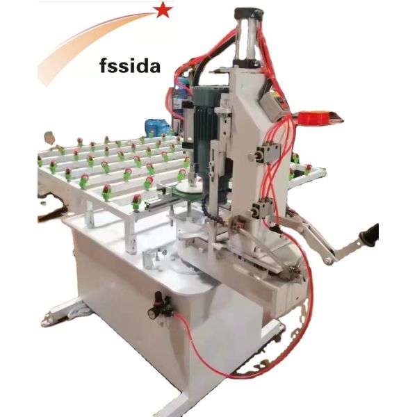 Horizontal Manual Glass Round Corner Edge Grinding Machine for Small Glass