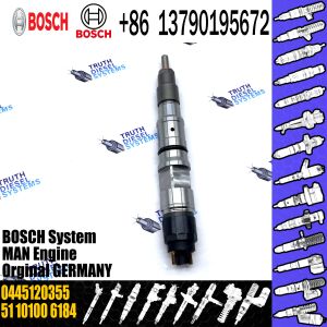 Common Rail Diesel Injector 51101006180 51101006184 0445120354 0445120355 for