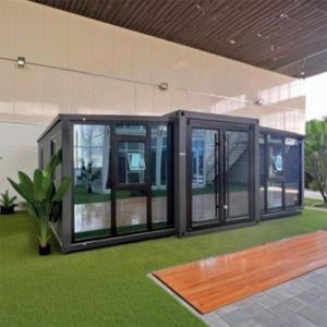 Spacious Bi-Fold Expandable Prefab House with Quick Assembly and High-Strength Steel Structure