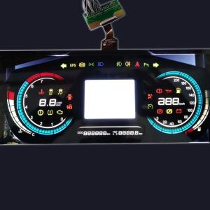 Cheap Mono Stn 3.3V TFT LCD Circular Display Module FSTN Positive For Car for sale