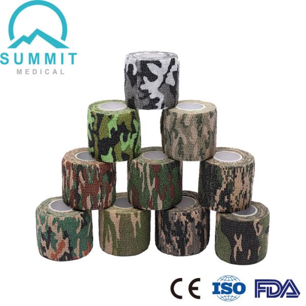 Quality Wetland Camo Protective Elastic Cohesive Bandage Hunting wholesale