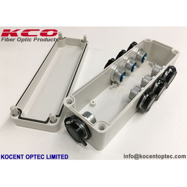 Quality 6 Port PDLC CPRI 1*8 1*12 Splitter FTTA Fiber Optic Splice Closure Terminal Box wholesale