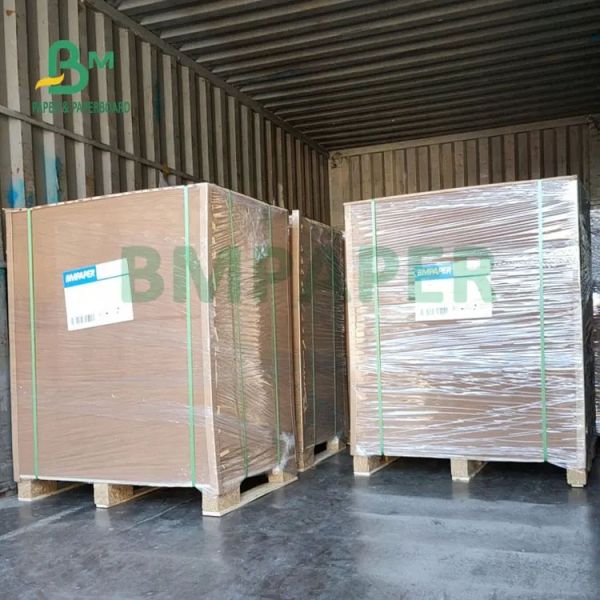 80gsm 90gsm Delivery Bag Paper Brown High Strength Kraft Paper Sheets High Strength Dark Brown Kraft Paper Sheets 80gsm 90gsm For Delivery Bag