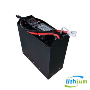China 25.6V 346AH Forklift Lithium Battery Custom Size Weight Warehouse Truck Battery on sale