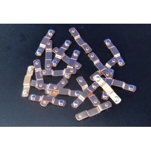 High Arc Erosion Resistance Metal Stamping Components With Silver Tips Onlay